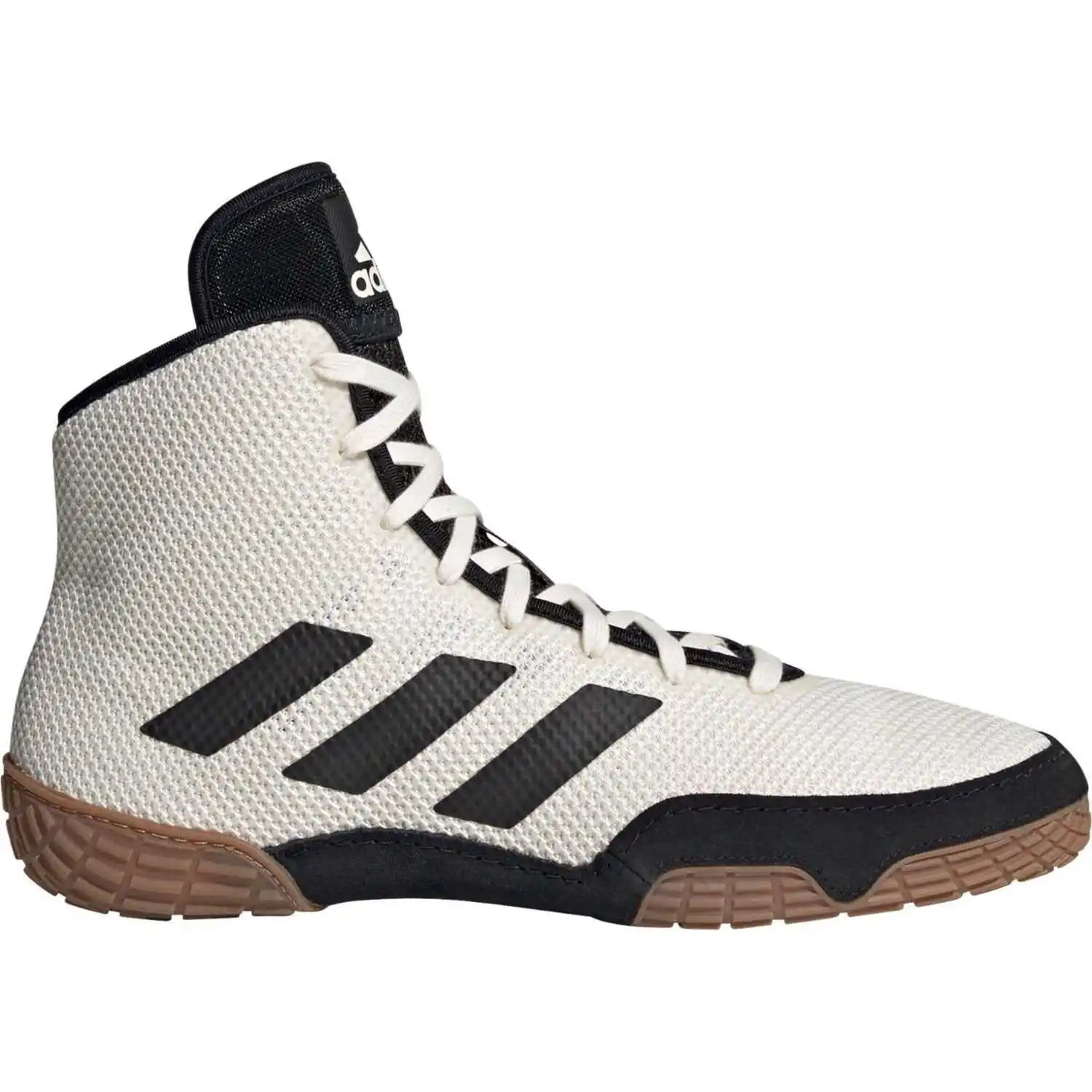 Adidas 230 Tech Fall 2.0 Wrestling Shoes - White Black
