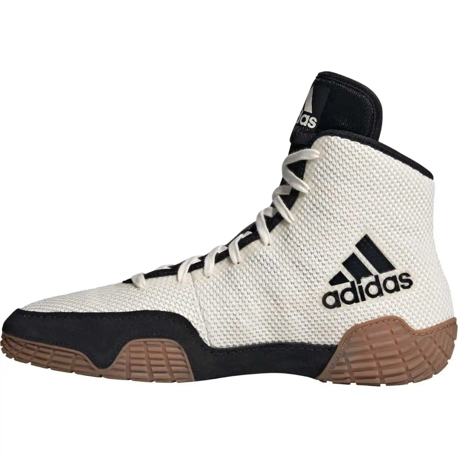 Adidas 230 Tech Fall 2.0 Wrestling Shoes - White Black