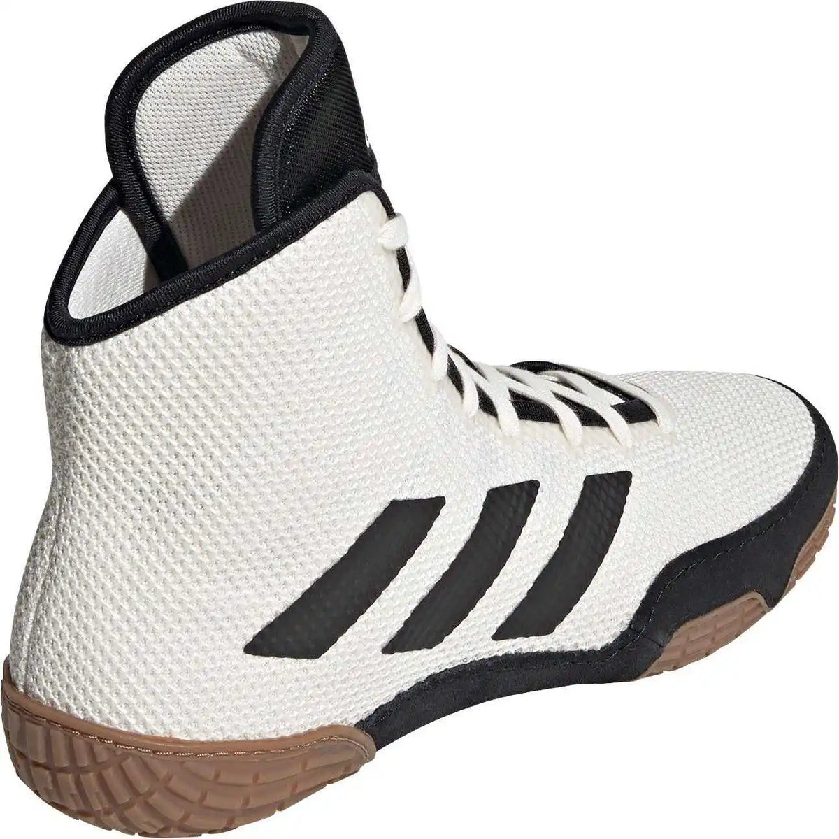 Adidas 230 Tech Fall 2.0 Wrestling Shoes - White Black