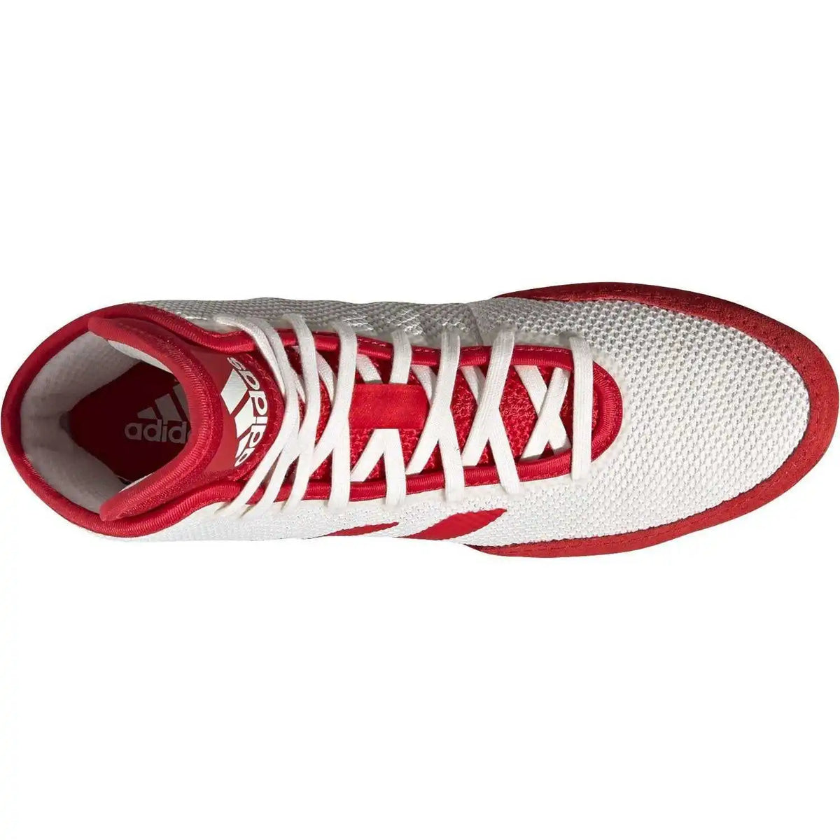 Adidas 230 Tech Fall 2.0 Wrestling Shoes - White Red
