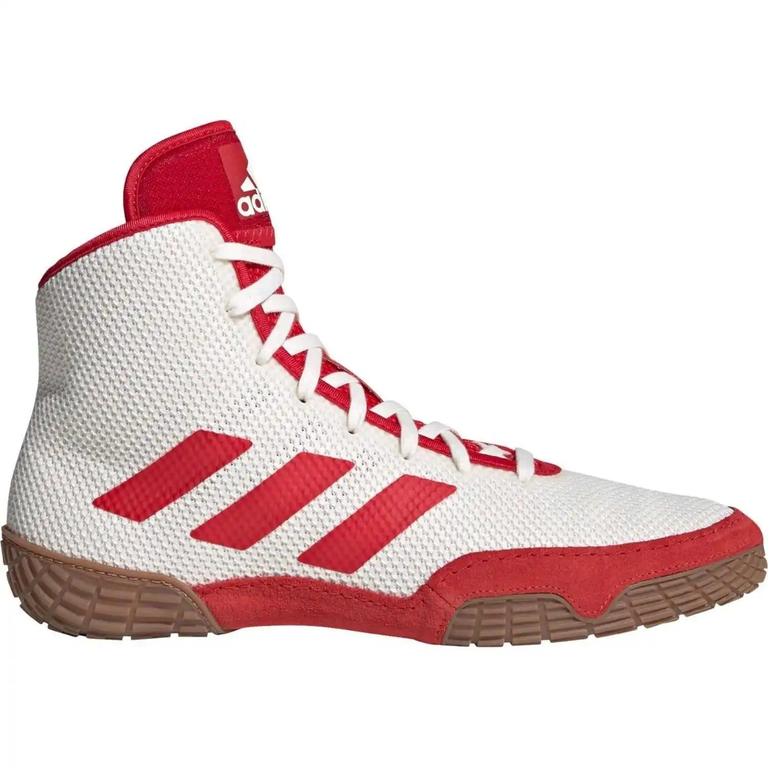 Adidas 230 Tech Fall 2.0 Wrestling Shoes - White Red