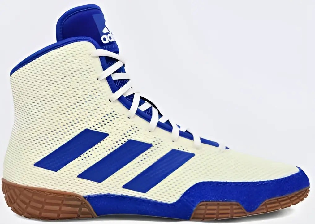 Adidas 230 Tech Fall 2.0 Wrestling Shoes - White Royal