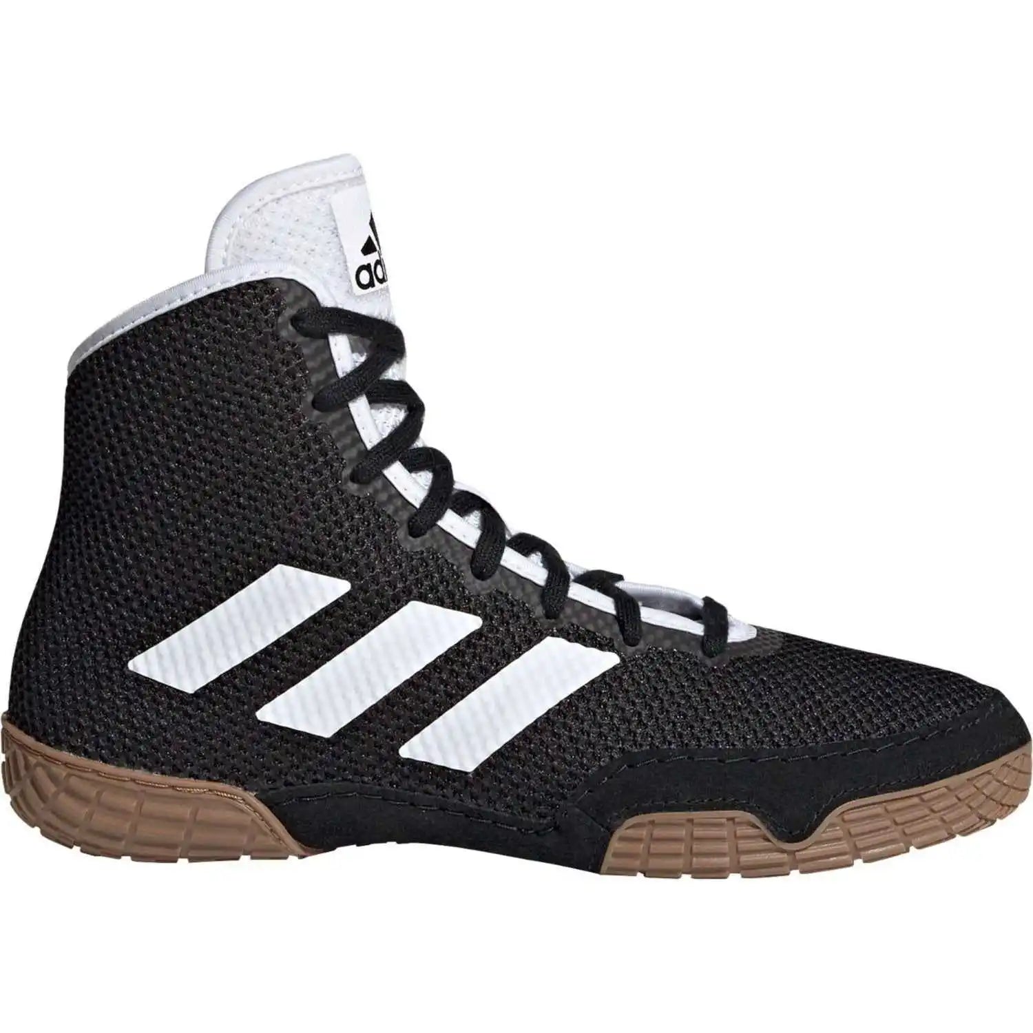 Adidas 231 Tech Fall 2.0 Youth Wrestling Shoes - Black White