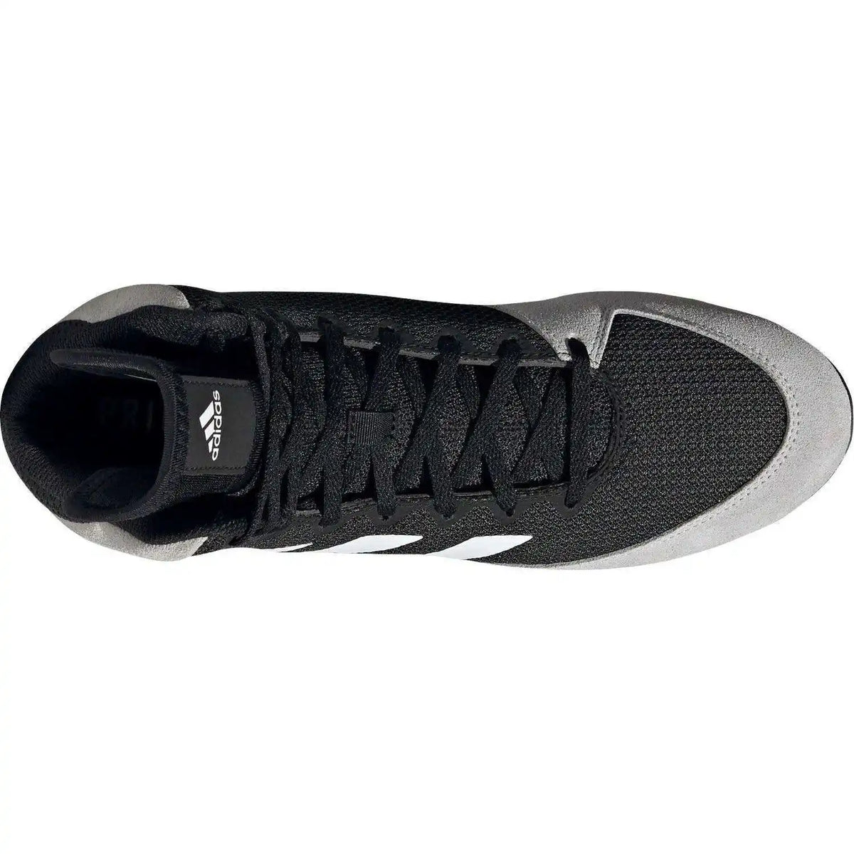 Adidas 232 Mat Wizard 5 Wrestling Shoes - Black Gray White