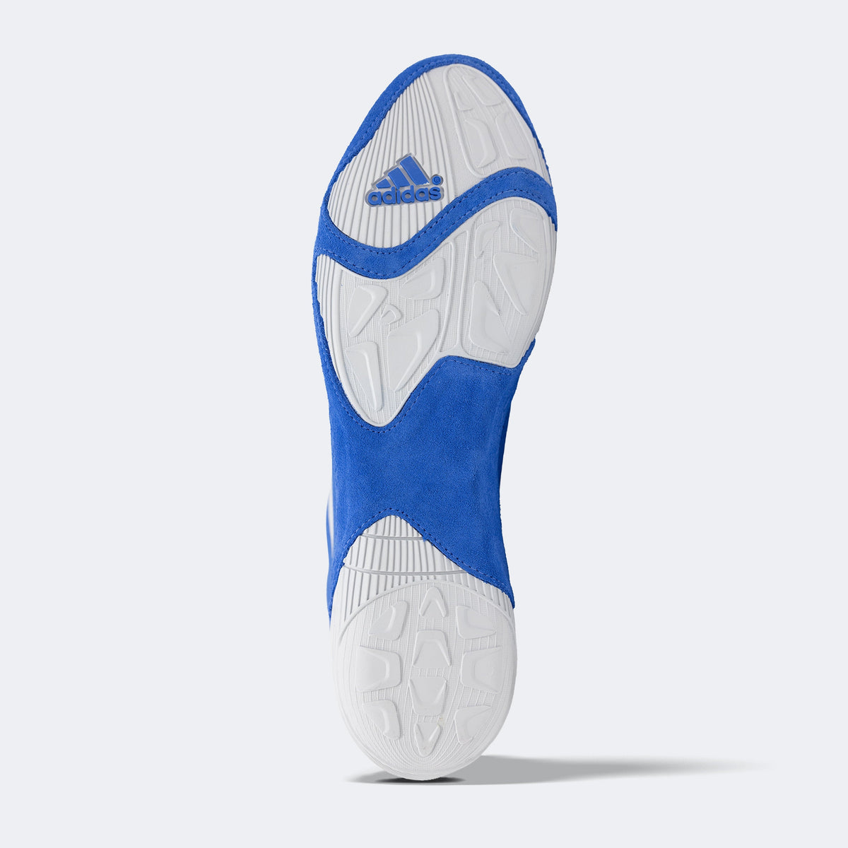 Adidas 233 Adizero Wrestling Shoes - Bright Royal Light Grey