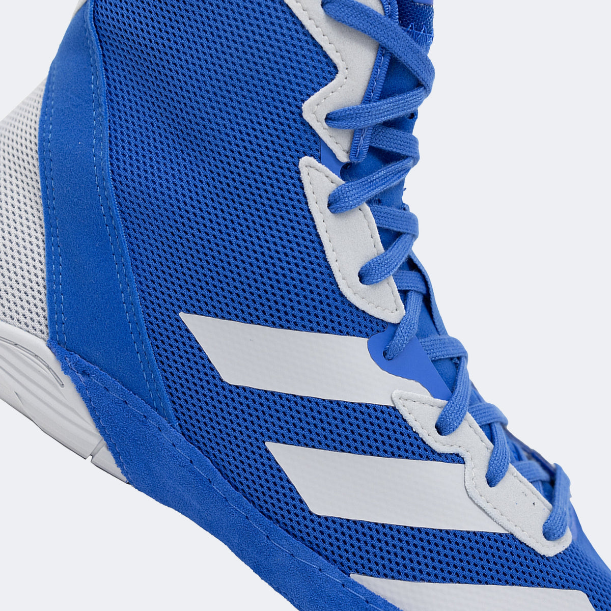 Adidas 233 Adizero Wrestling Shoes - Bright Royal Light Grey