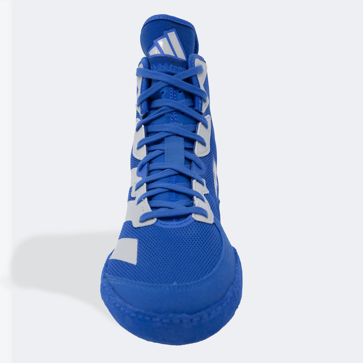 Adidas 233 Adizero Wrestling Shoes - Bright Royal Light Grey