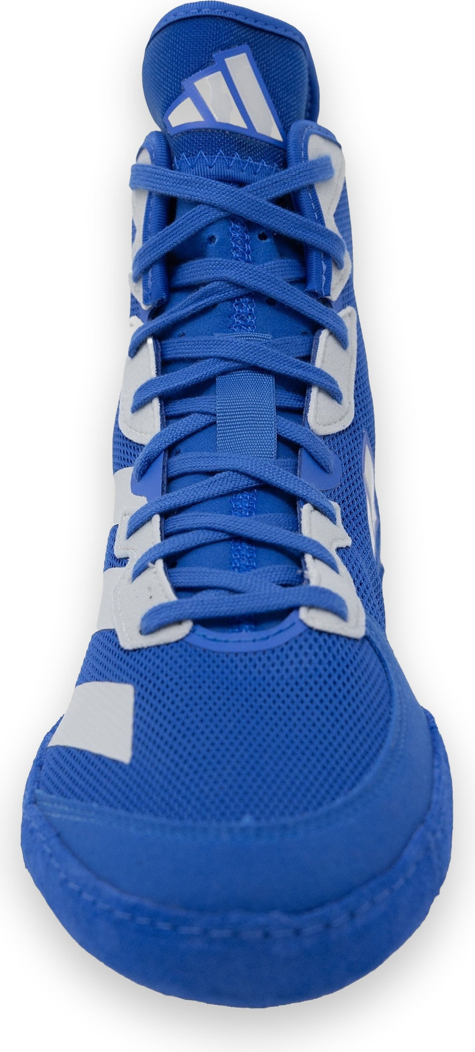 Adidas 233 Adizero Wrestling Shoes - Bright Royal Light Grey