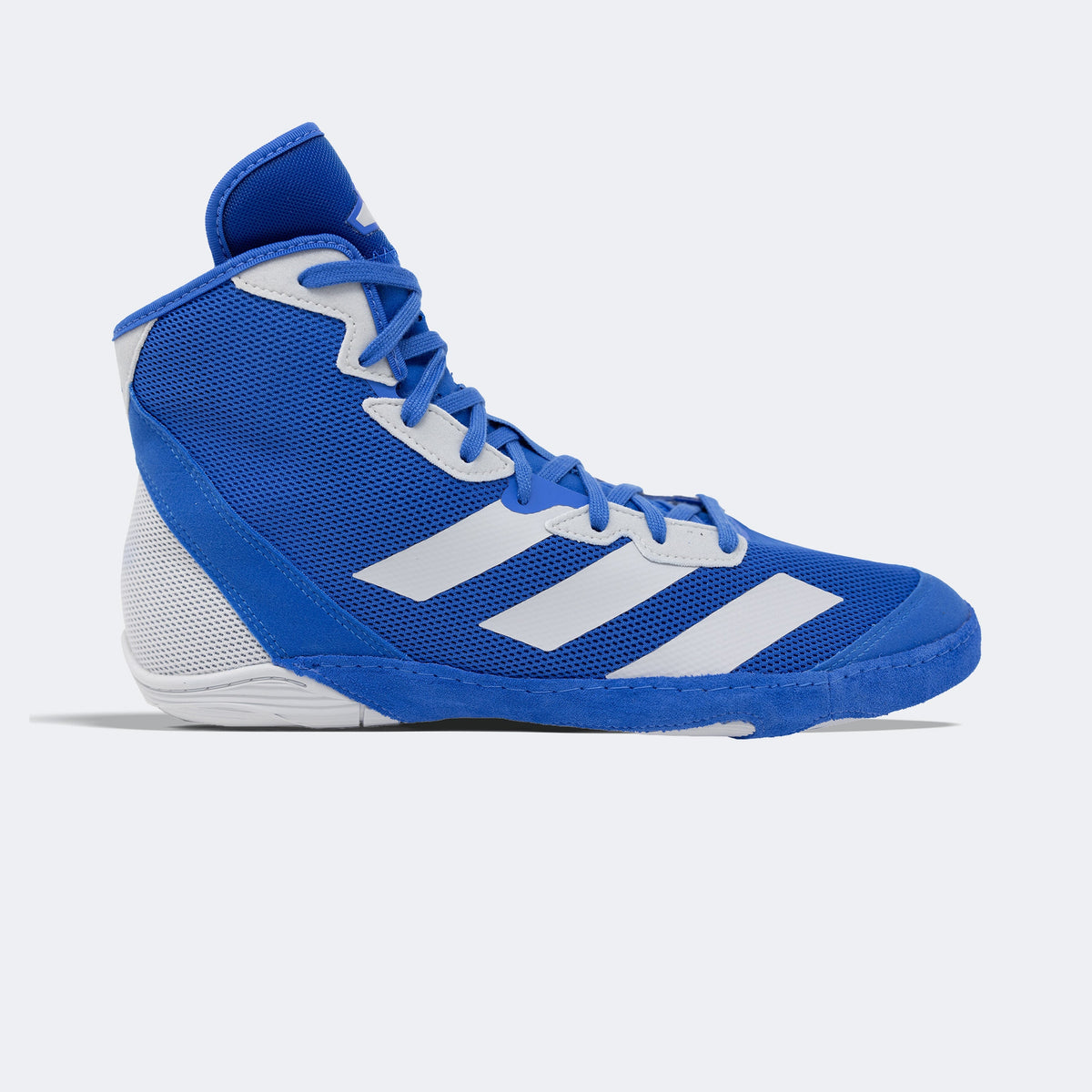 Adidas 233 Adizero Wrestling Shoes - Bright Royal Light Grey