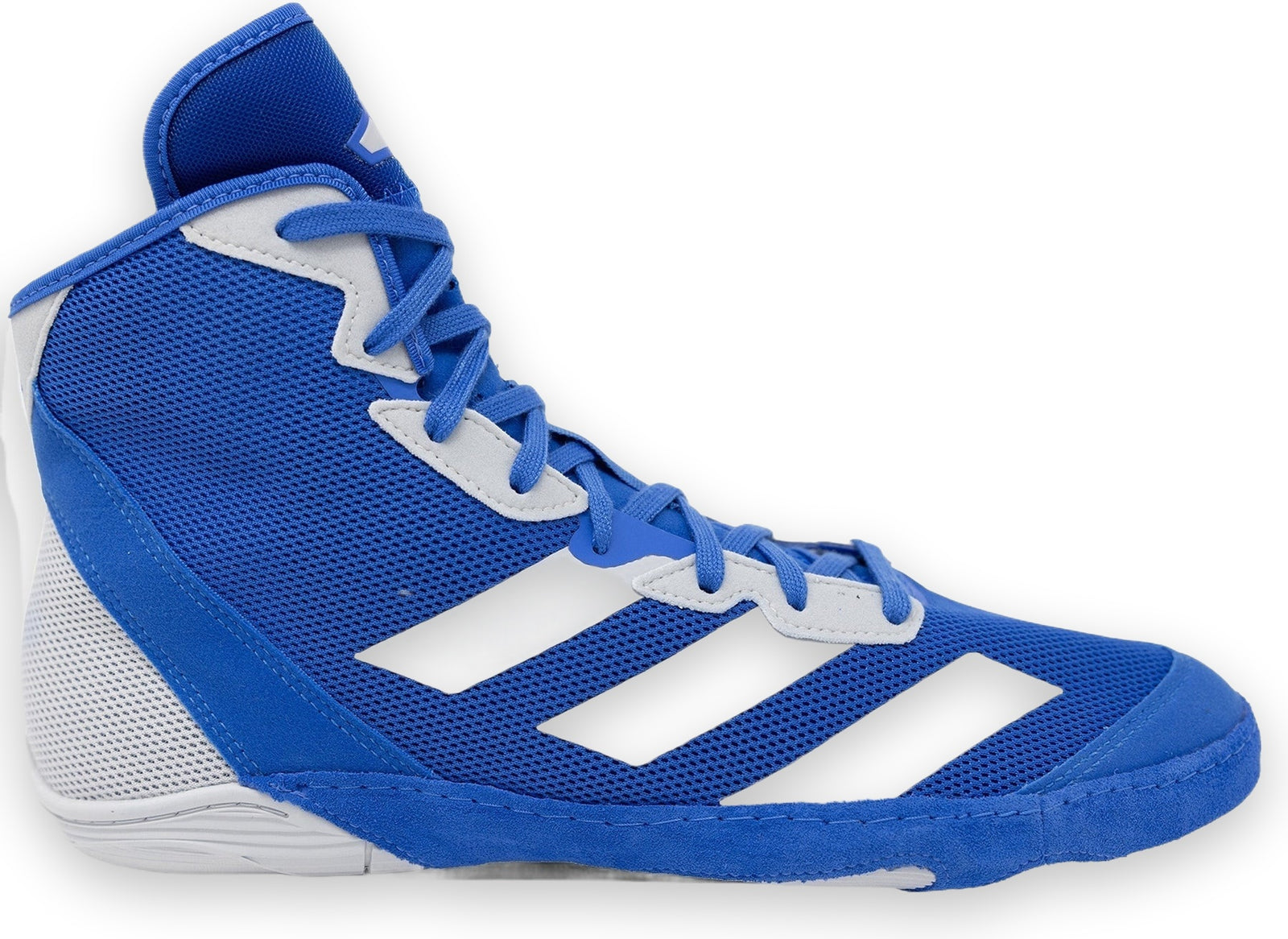 Adidas 233 Adizero Wrestling Shoes - Bright Royal Light Grey