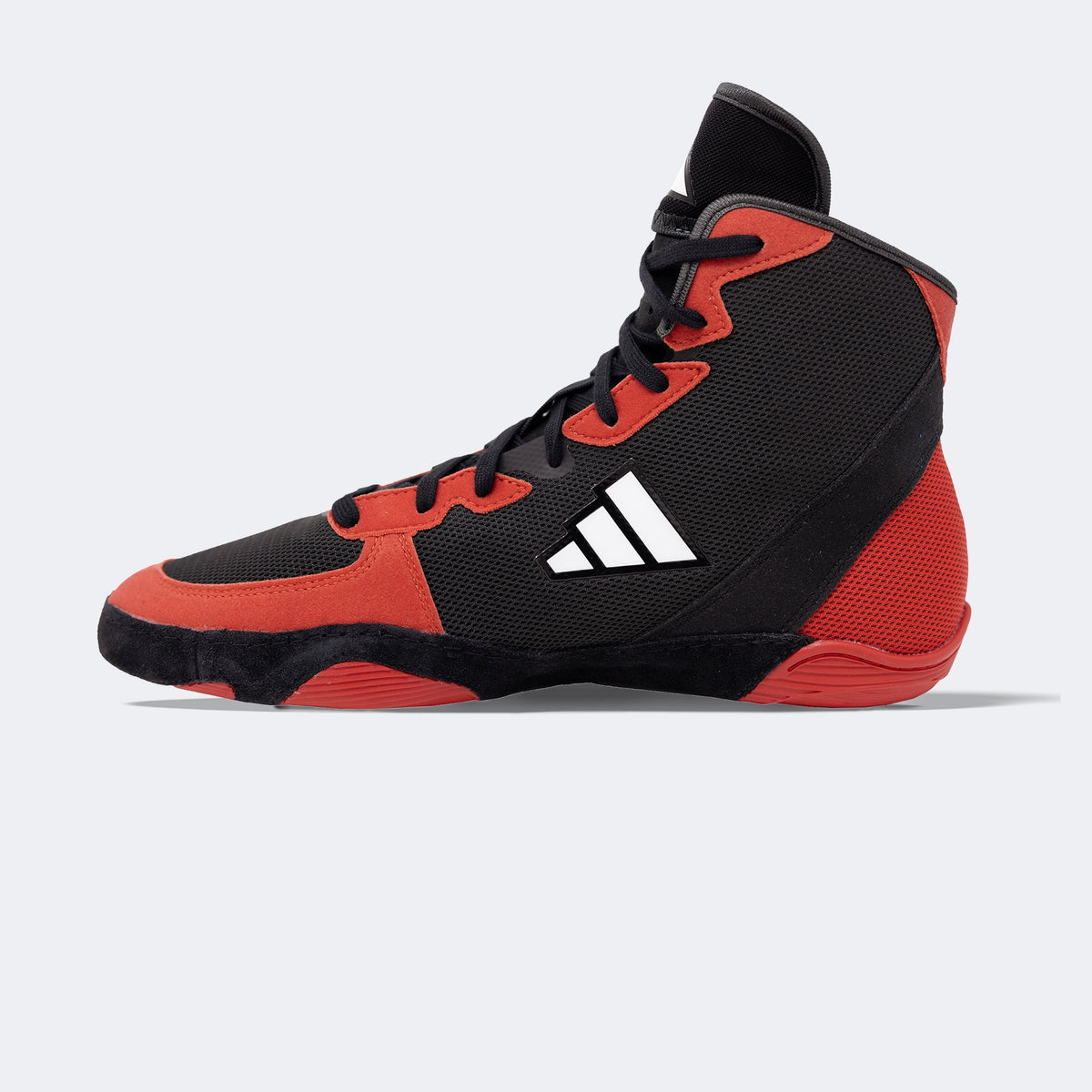 Adidas 233 Adizero Wrestling Shoes - Red Black White