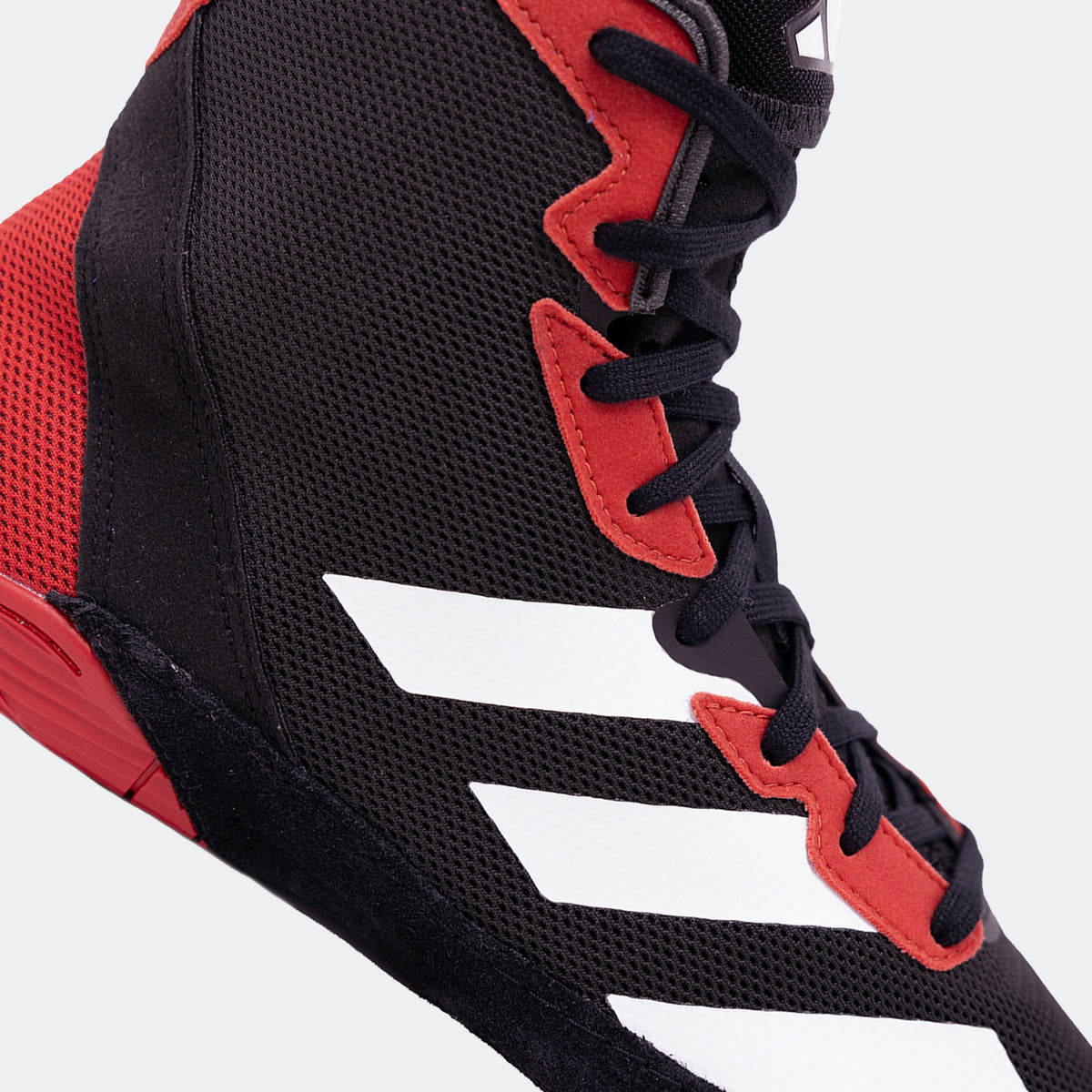Adidas 233 Adizero Wrestling Shoes - Red Black White