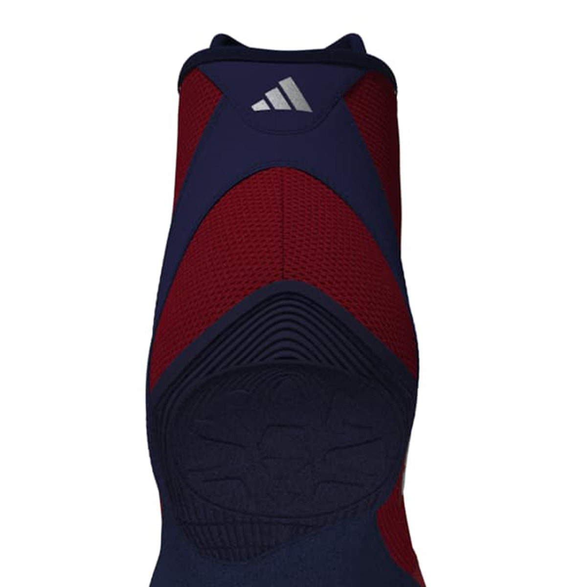 Adidas 233 Adizero Wrestling Shoes - Red Silver Navy