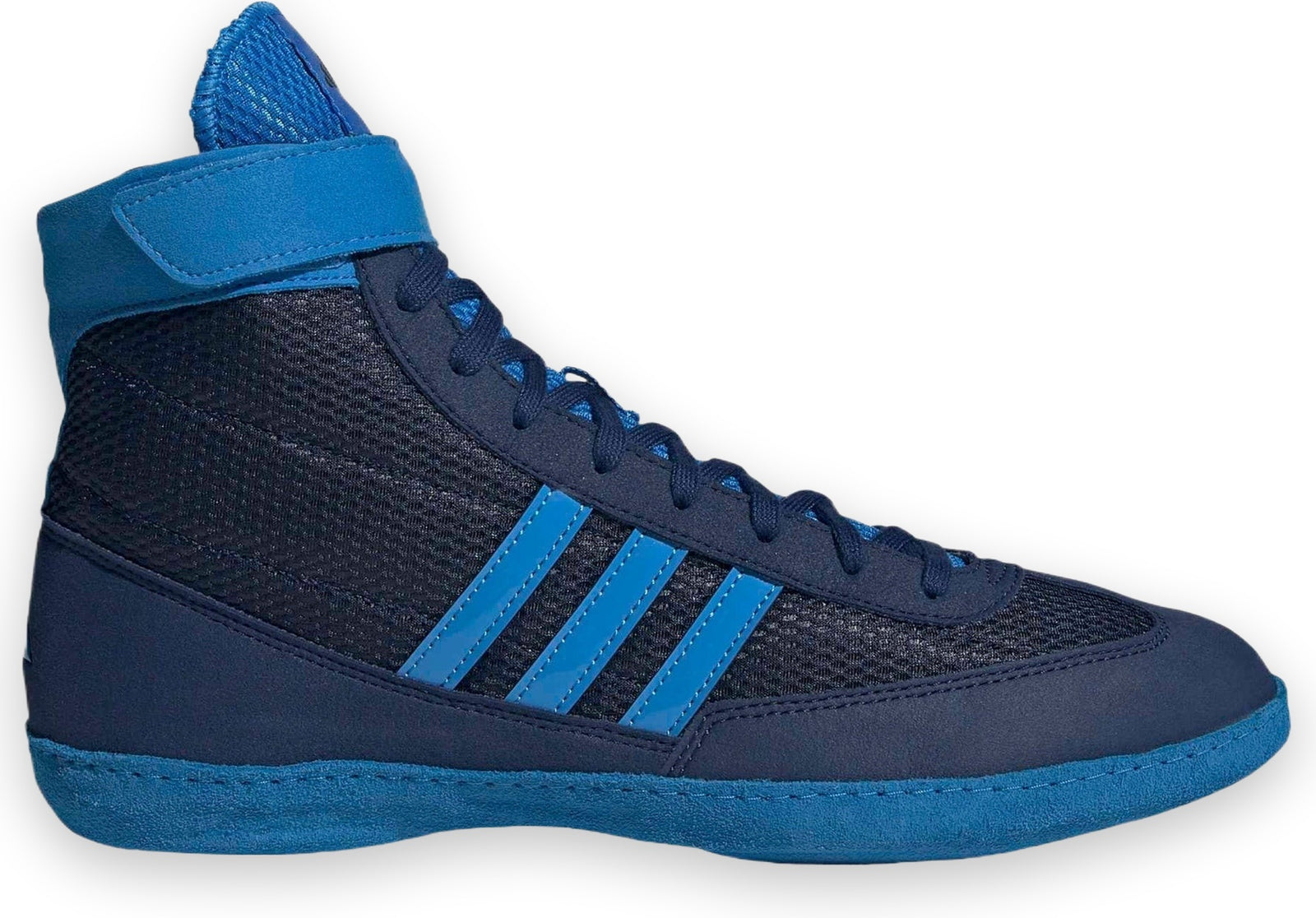 Adidas 234 Combat Speed 4 Wrestling Shoes - Navy Lucid Blue