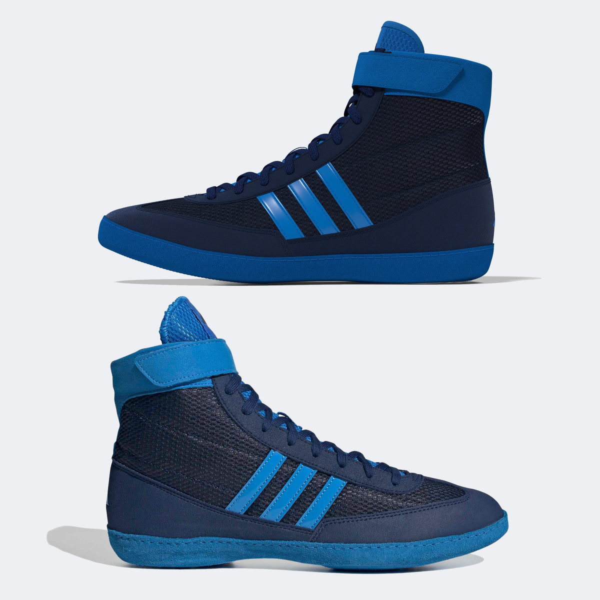 Adidas 234 Combat Speed 4 Wrestling Shoes - Navy Lucid Blue