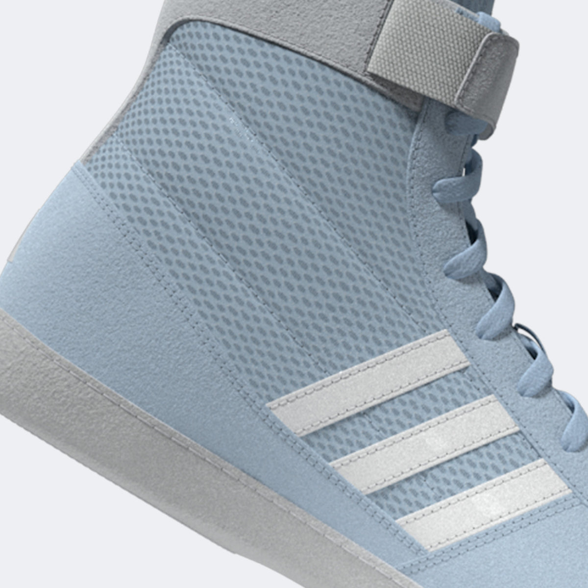 Adidas 235 Women’s Combat Speed 4 Wrestling Shoes - Sky White Grey