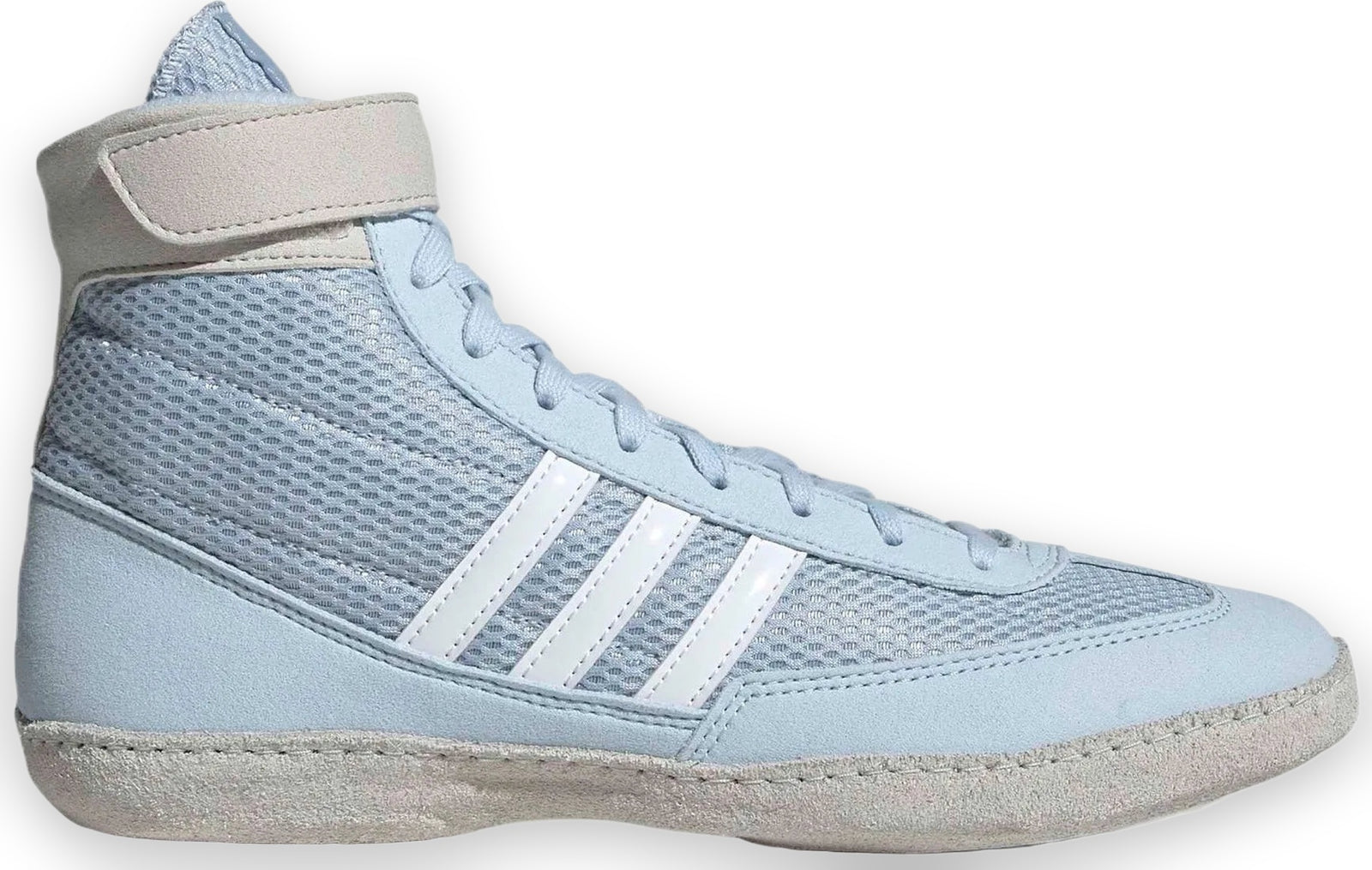 Adidas 235 Women’s Combat Speed 4 Wrestling Shoes - Sky White Grey