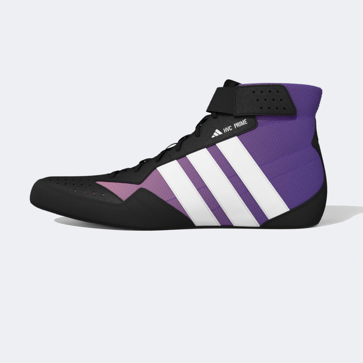 Adidas 238 Hvc Prime Wrestling Shoes - Black White Purple