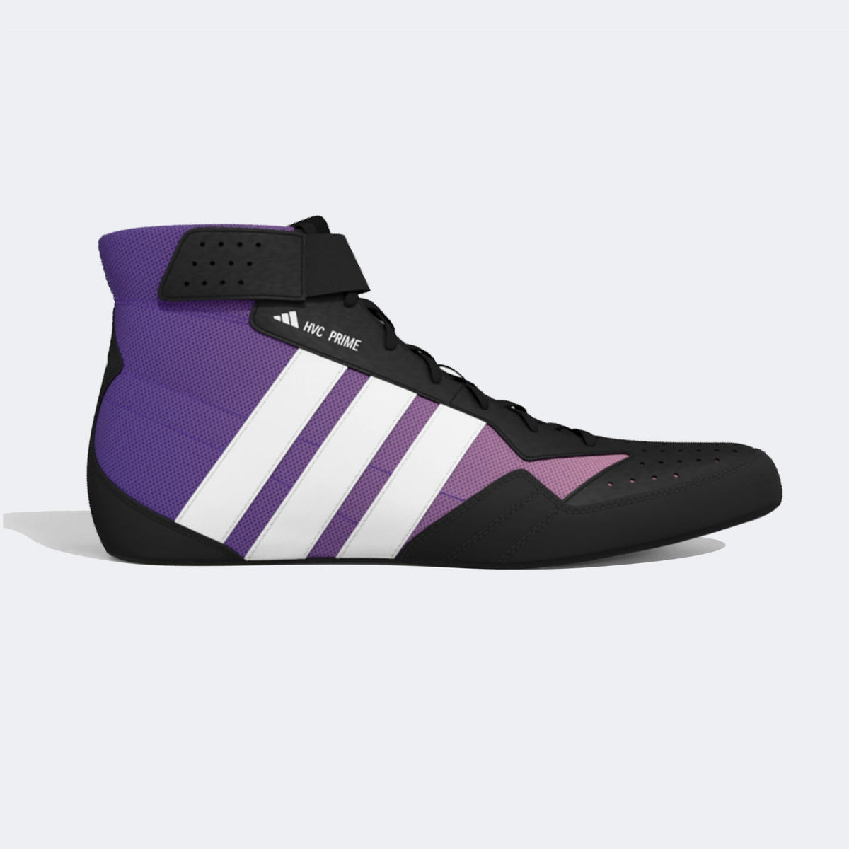 Adidas 238 Hvc Prime Wrestling Shoes - Black White Purple