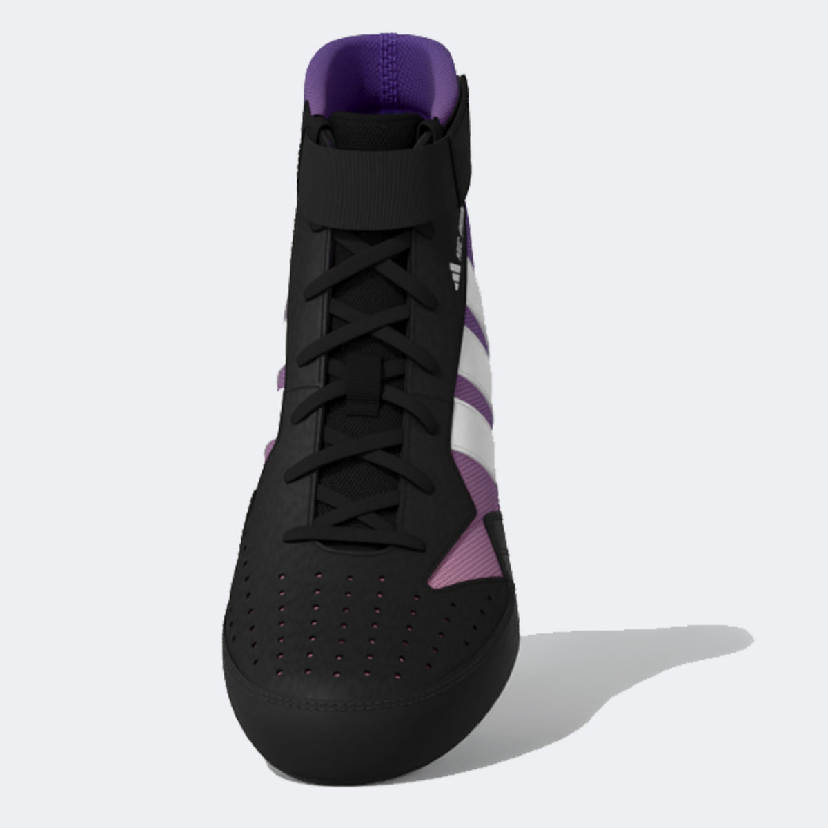 Adidas 238 Hvc Prime Wrestling Shoes - Black White Purple