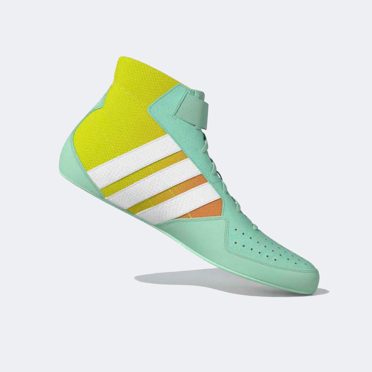 Adidas 238 Hvc Prime Wrestling Shoes - Mint Pink Lemon