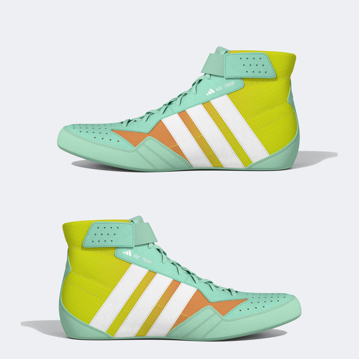 Adidas 238 Hvc Prime Wrestling Shoes - Mint Pink Lemon