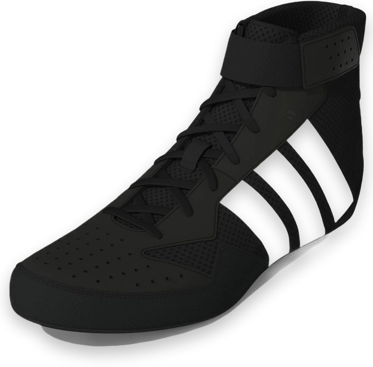 Adidas 239 Hvc Plus Wrestling Shoes - Black White