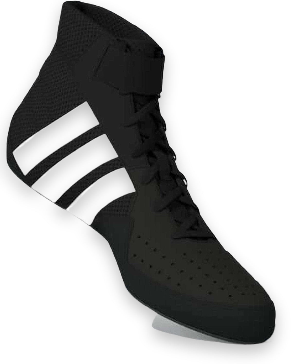 Adidas 239 Hvc Plus Wrestling Shoes - Black White