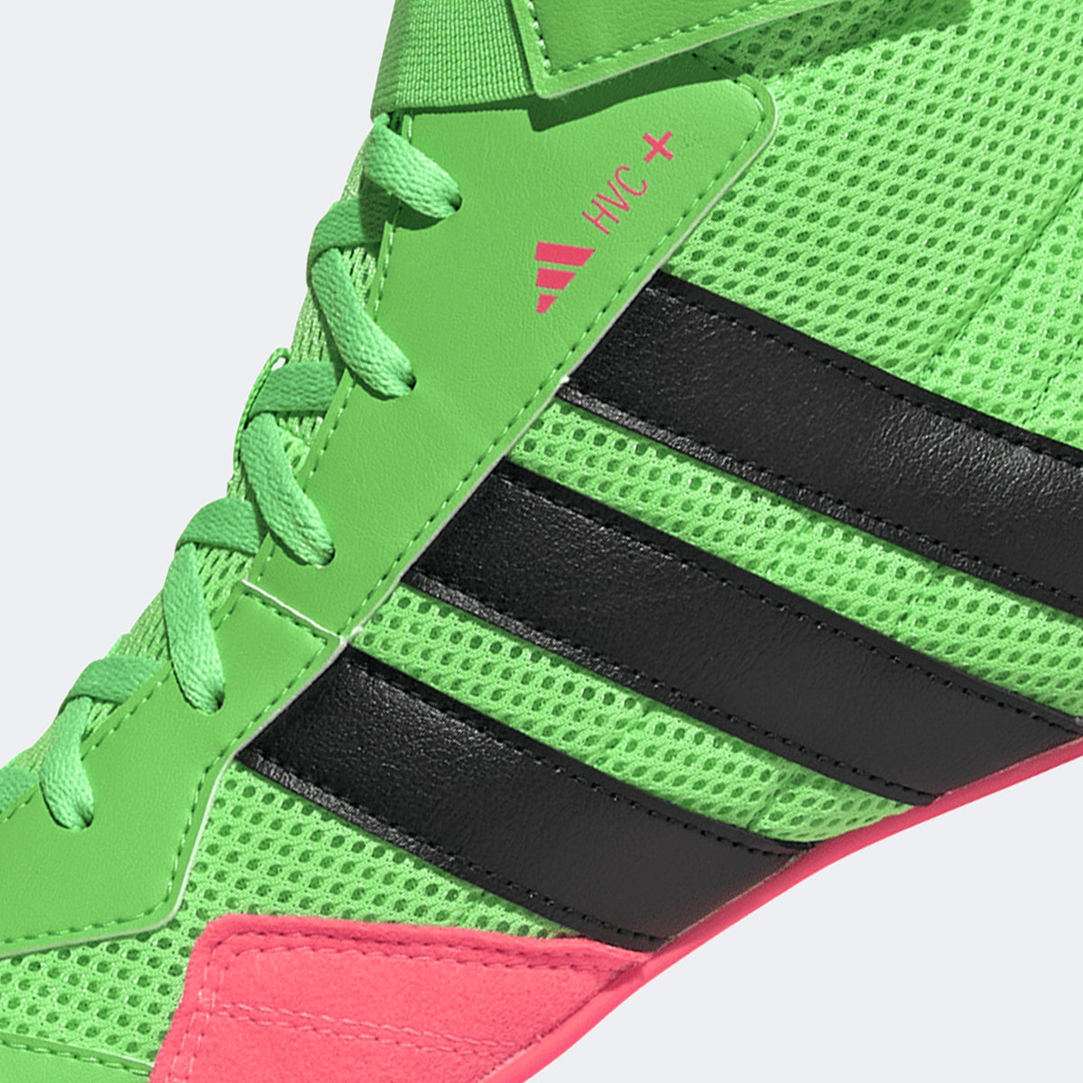 Adidas 239 Hvc Plus Wrestling Shoes - Screaming Green Black Pink