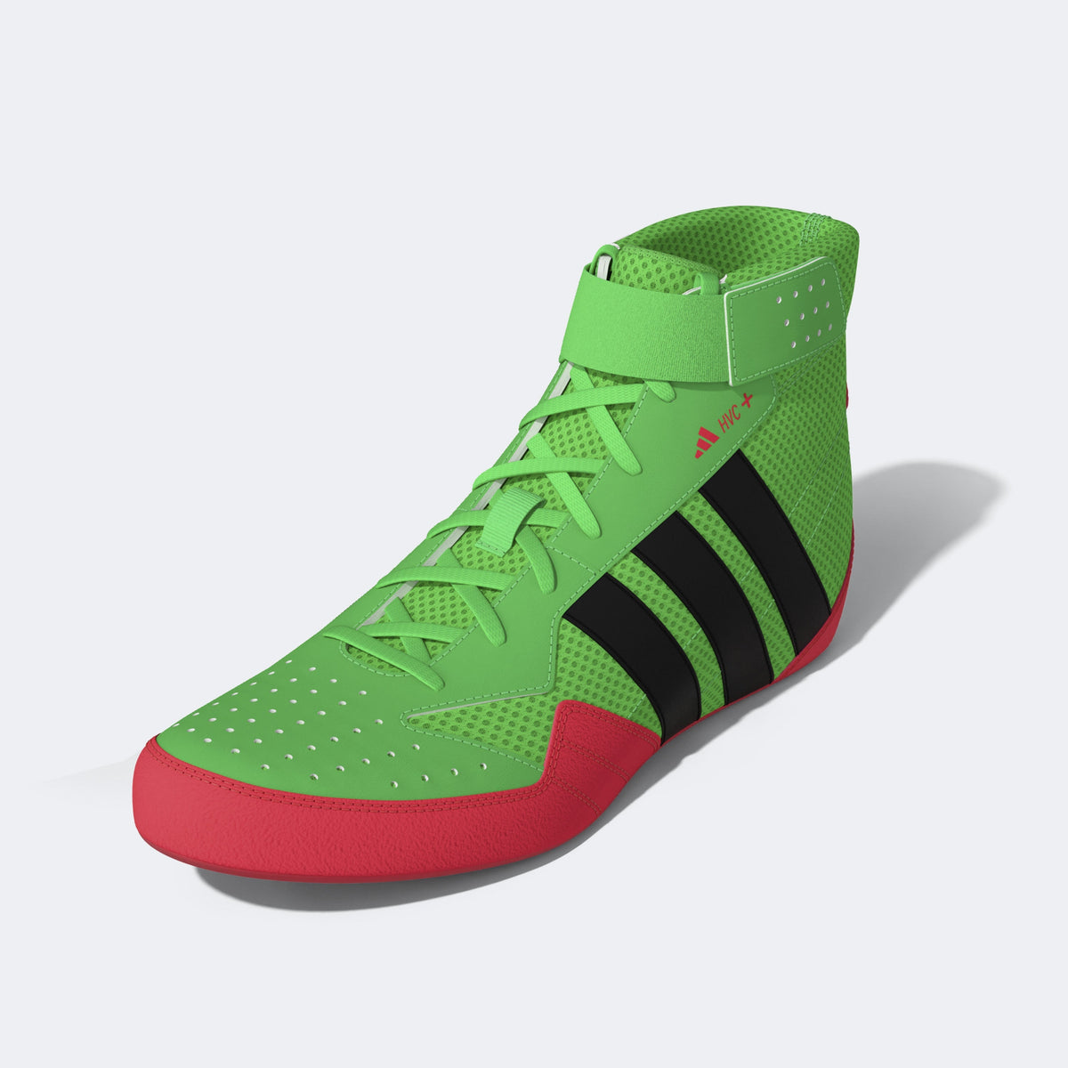 Adidas 239 Hvc Plus Wrestling Shoes - Screaming Green Black Pink
