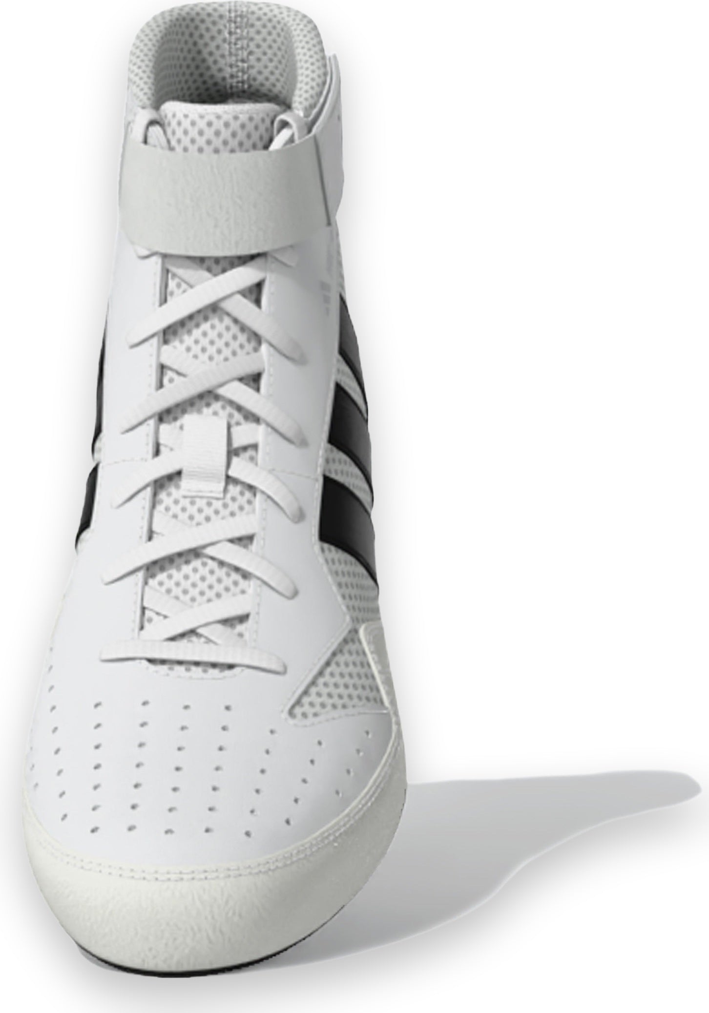 Adidas 239 Hvc Plus Wrestling Shoes - White Black