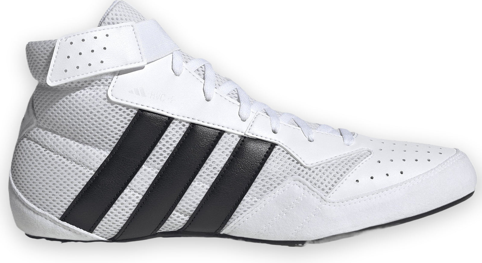Adidas 239 Hvc Plus Wrestling Shoes - White Black
