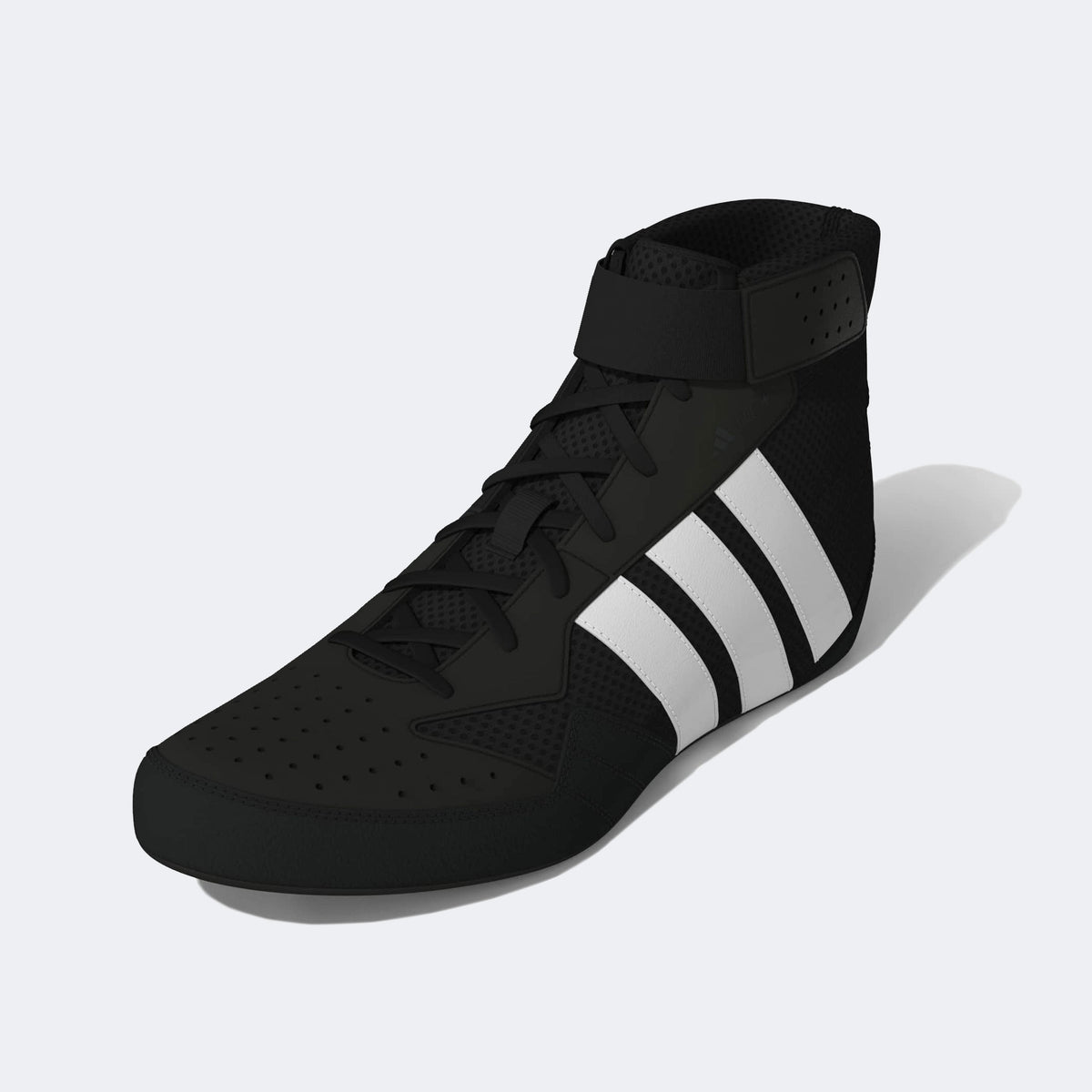 Adidas 240 Hvc Plus Youth Wrestling Shoes - Black White