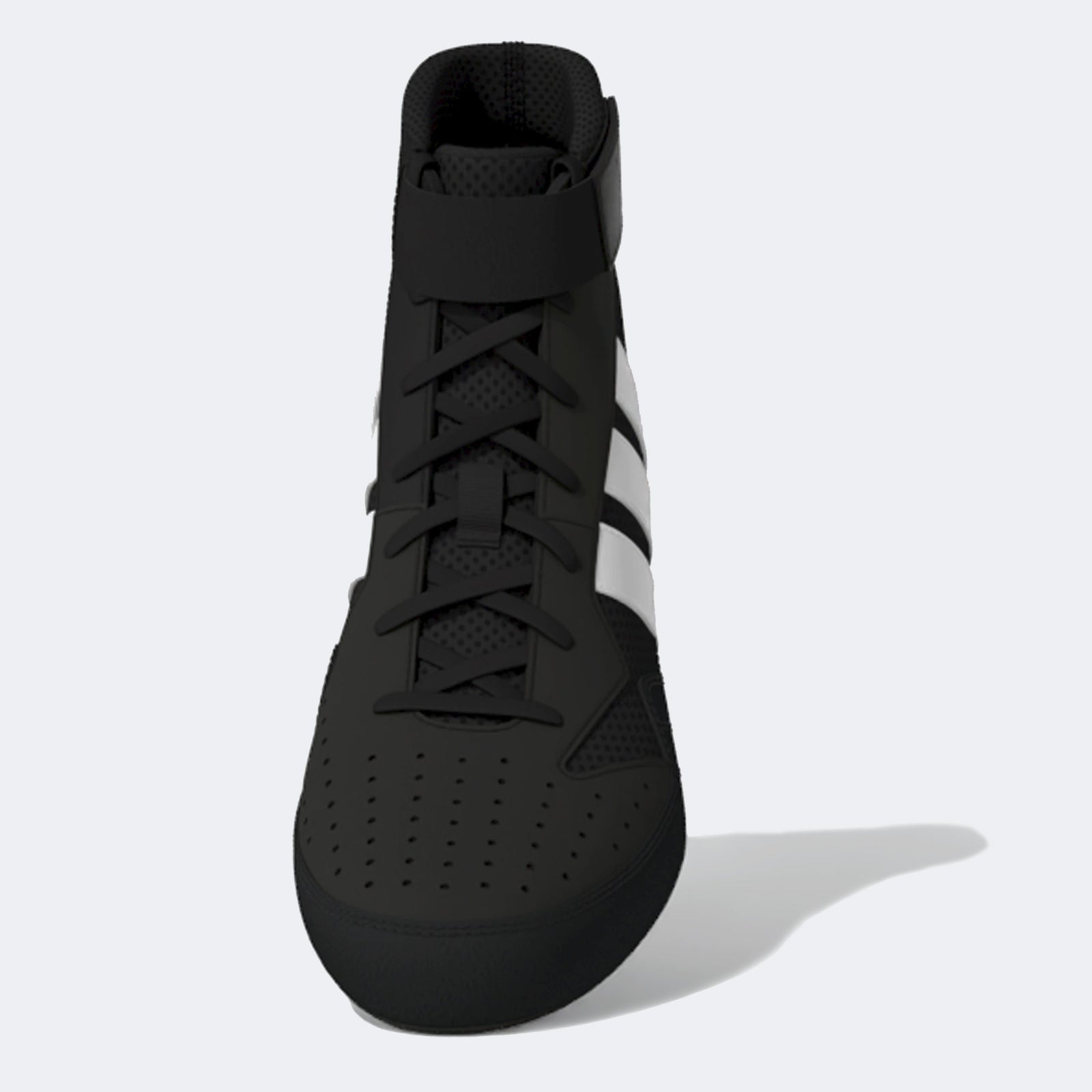 Adidas 240 Hvc Plus Youth Wrestling Shoes - Black White
