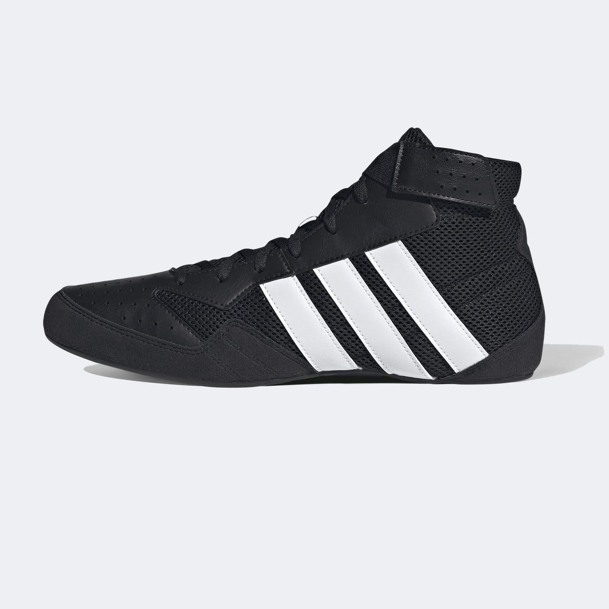 Adidas 240 Hvc Plus Youth Wrestling Shoes - Black White