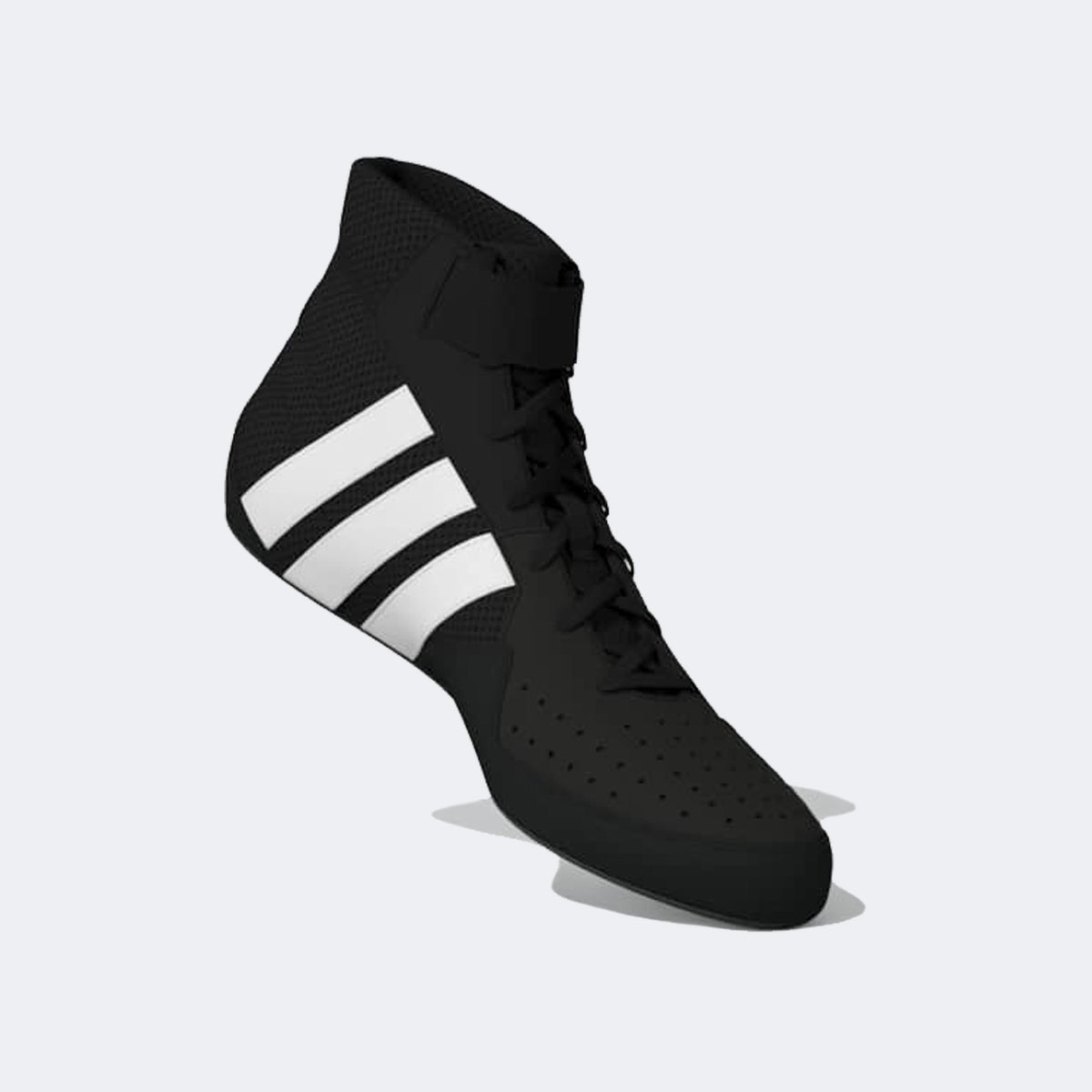 Adidas 240 Hvc Plus Youth Wrestling Shoes - Black White