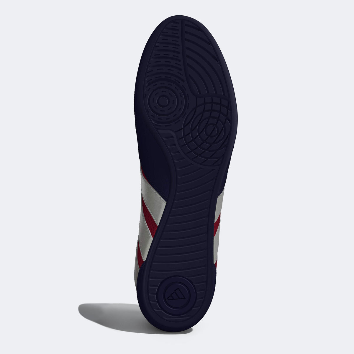 Adidas 240 Hvc Plus Youth Wrestling Shoes - Red Silver Navy