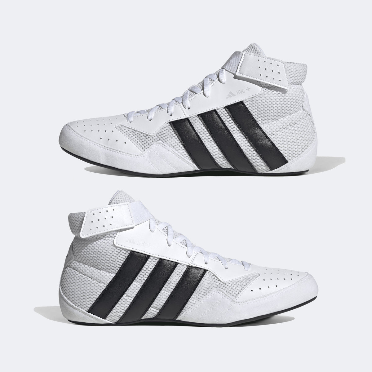 Adidas 240 Hvc Plus Youth Wrestling Shoes - White Black