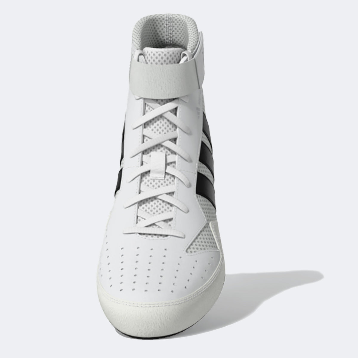 Adidas 240 Hvc Plus Youth Wrestling Shoes - White Black