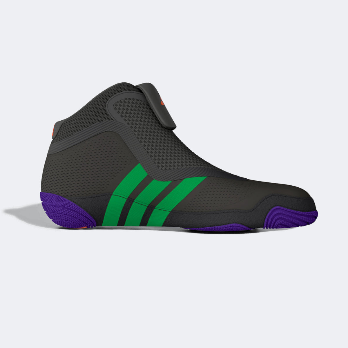 Adidas 241 Speedex Ultra Wrestling Shoes - Grey Light Screaming Green