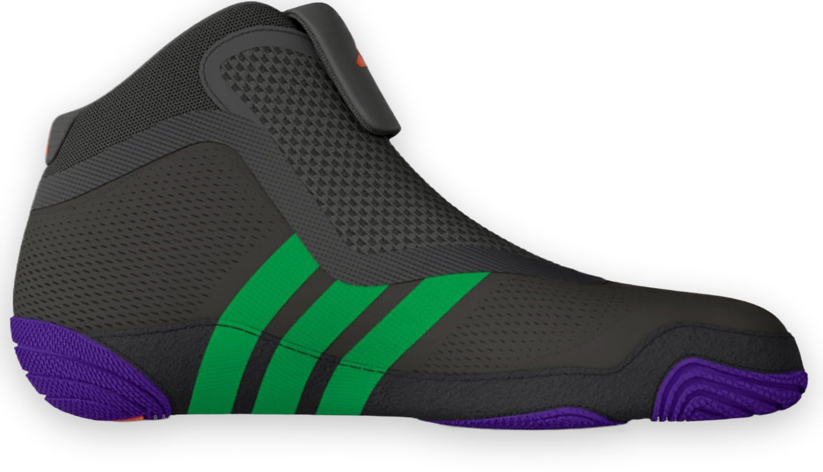 Adidas 241 Speedex Ultra Wrestling Shoes - Grey Light Screaming Green