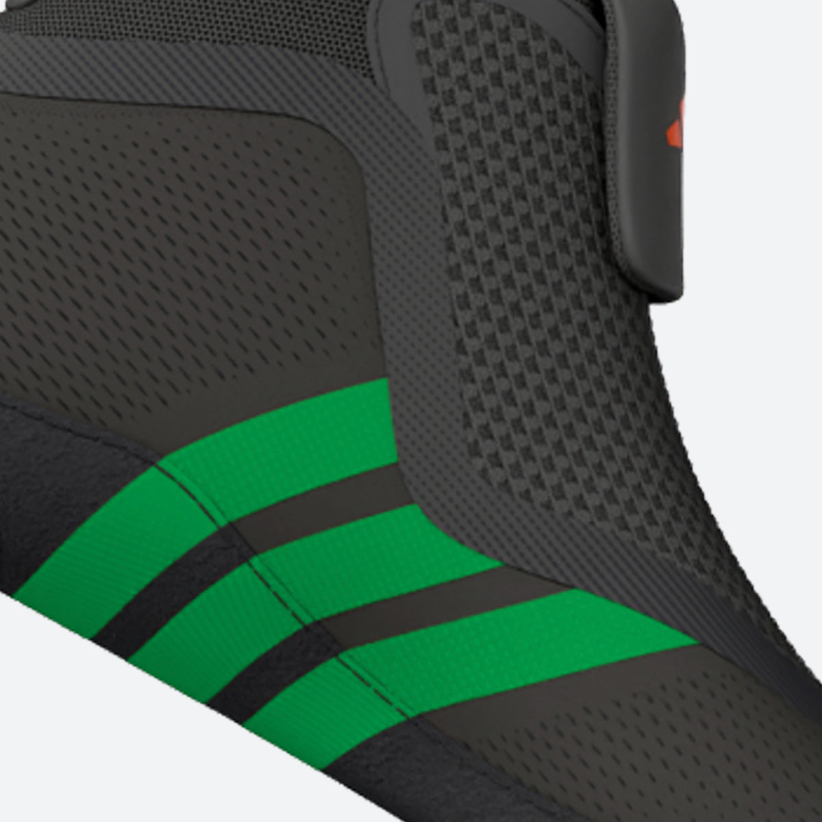 Adidas 241 Speedex Ultra Wrestling Shoes - Grey Light Screaming Green