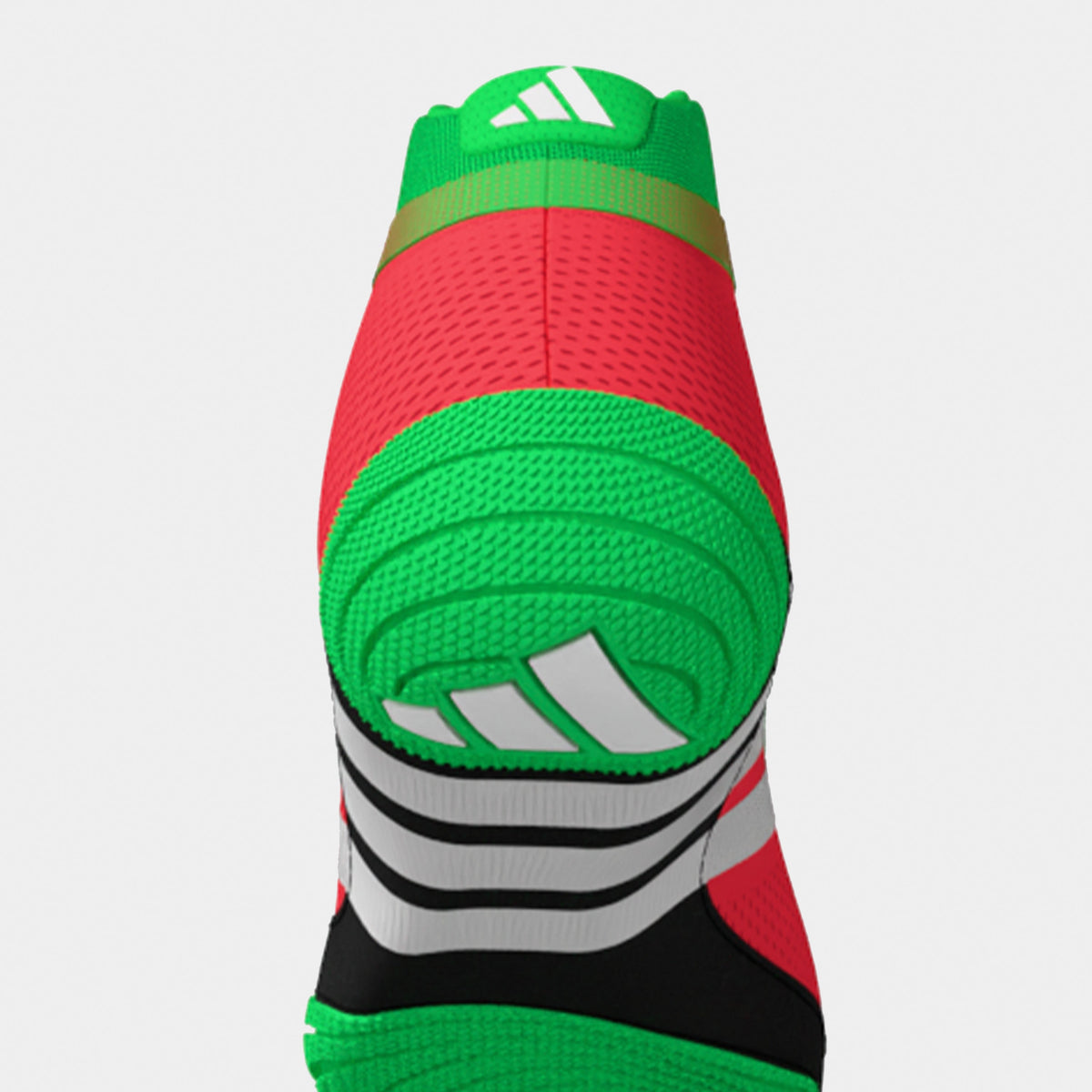 Adidas 241 Speedex Ultra Wrestling Shoes - Pink Screaming Green Black