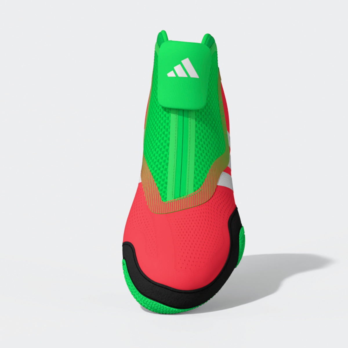 Adidas 241 Speedex Ultra Wrestling Shoes - Pink Screaming Green Black