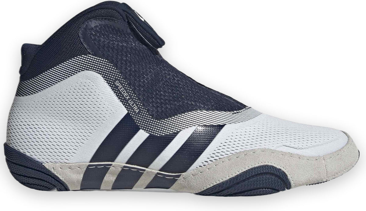 Adidas 241 Speedex Ultra Wrestling Shoes - White Navy