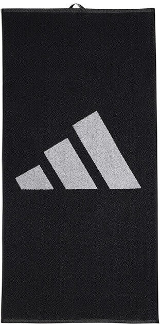 Adidas 3 Bar Towel (small) - Black