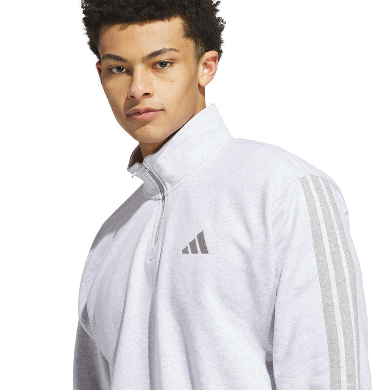 Adidas 3 Stripes 1/4 Zip Fleece