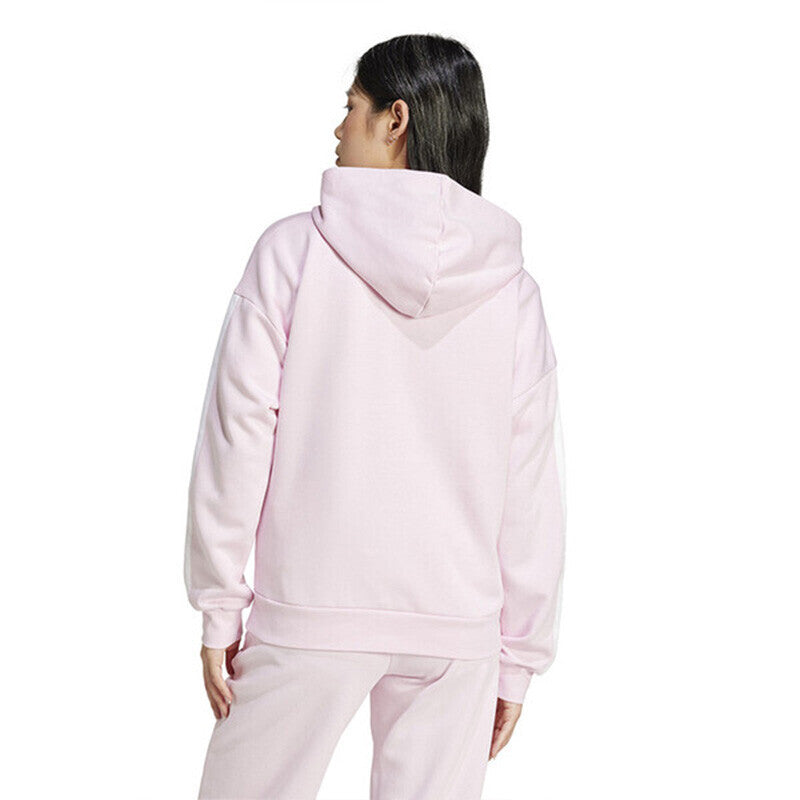 Adidas 3 Stripes Fleece Full Zip Hoodie (w)