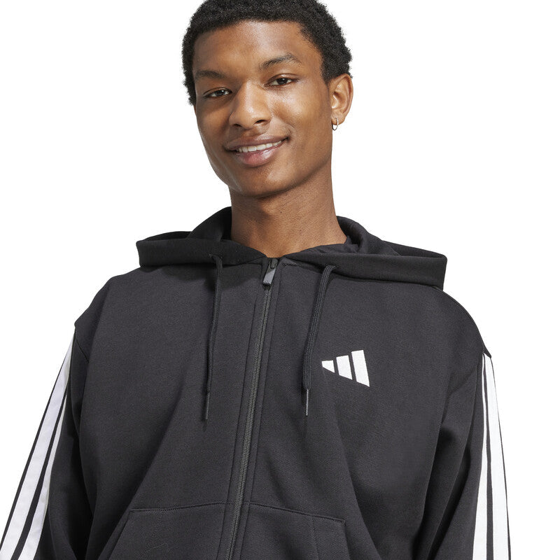 Adidas 3 Stripes Full Zip Hoodie