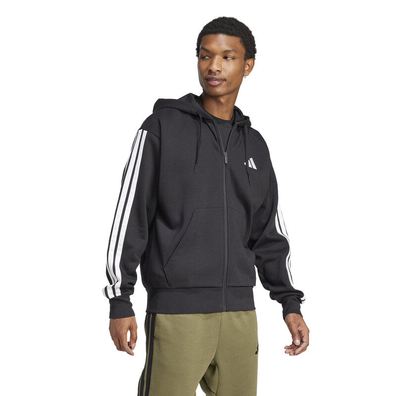 Adidas 3 Stripes Full Zip Hoodie